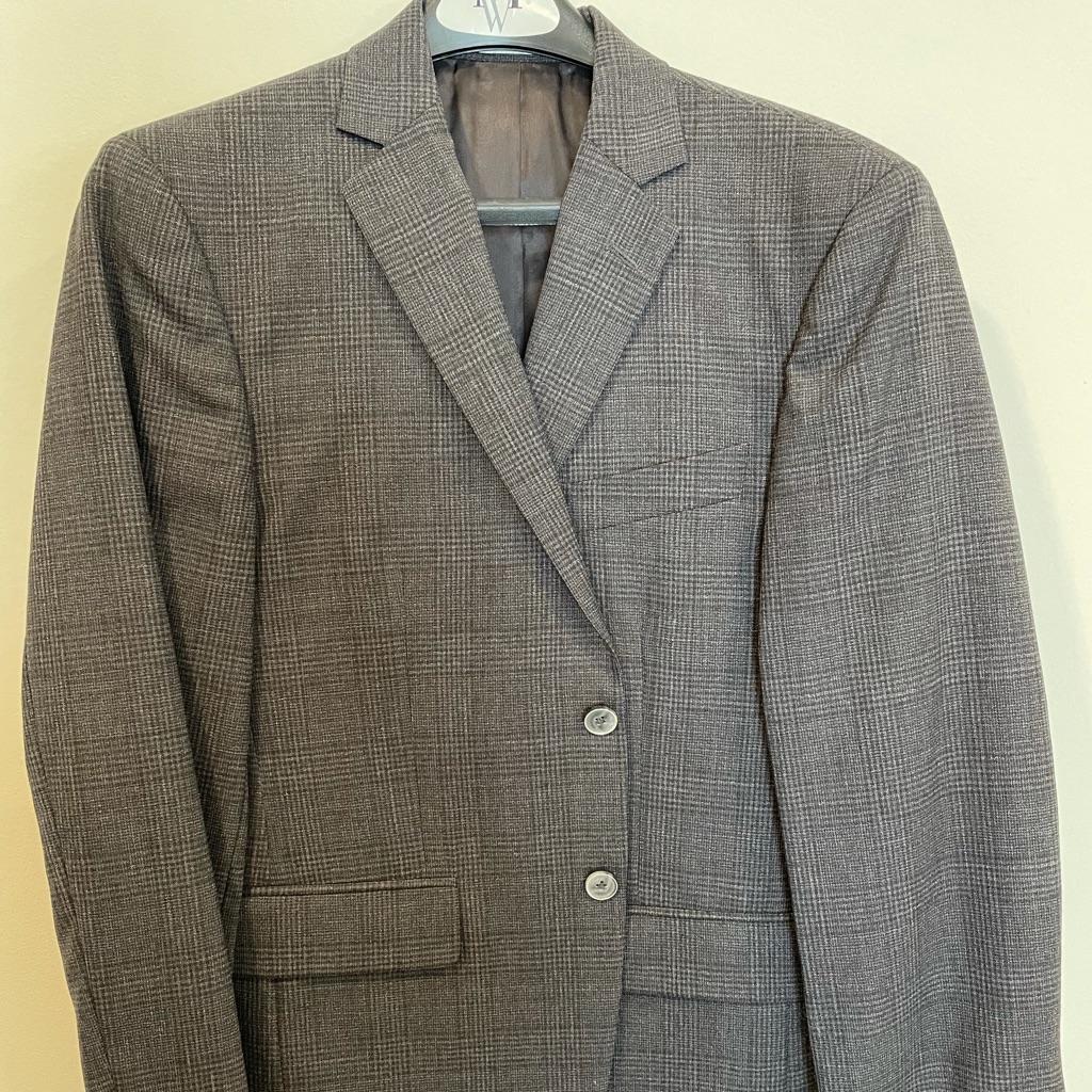 Joseph Abboud Grey Check Sport Coat
